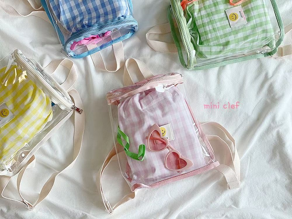 韓國 MINI CLEF ♡ 彩色透明背包