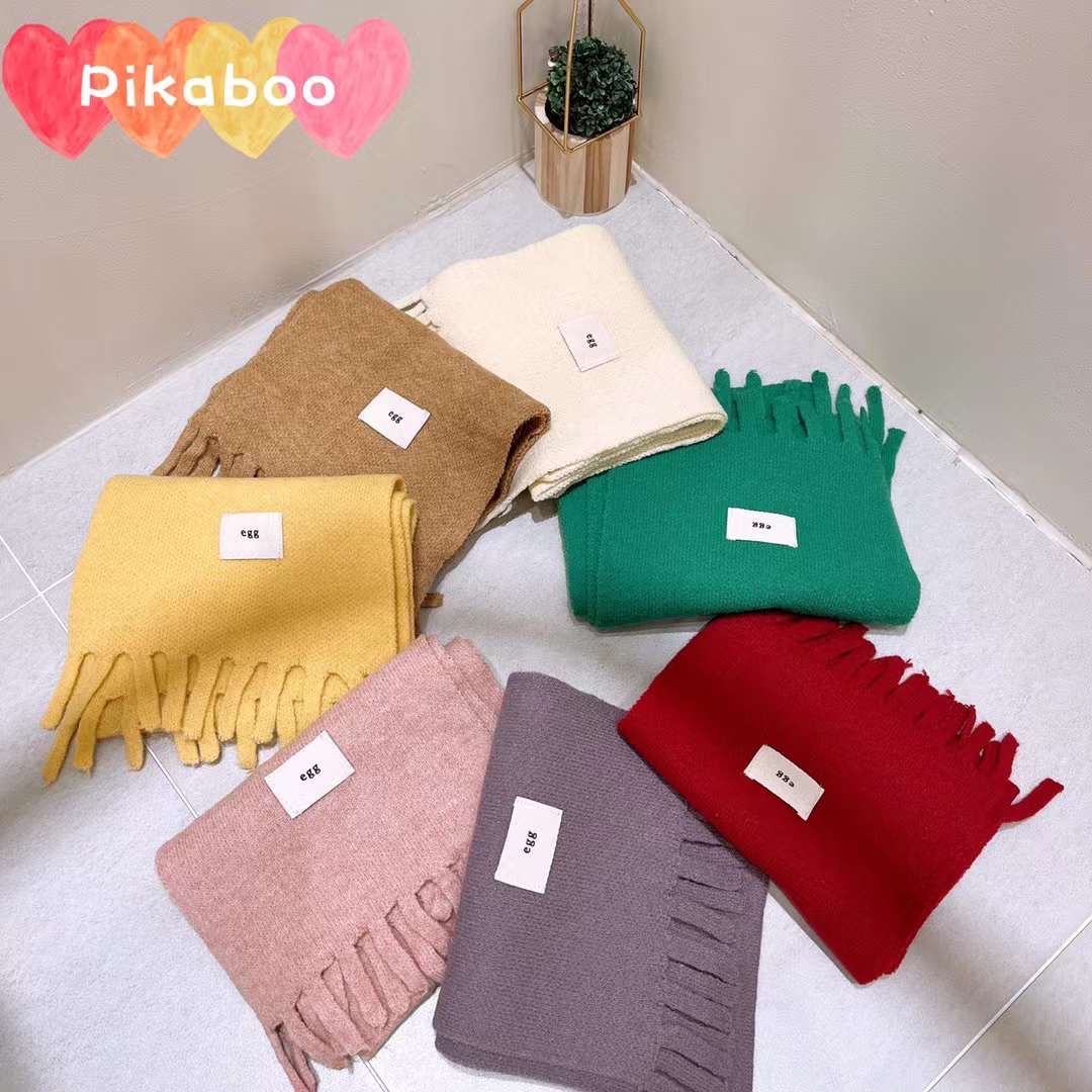 PIKABOO 簡約保暖針織圍巾 (7色)