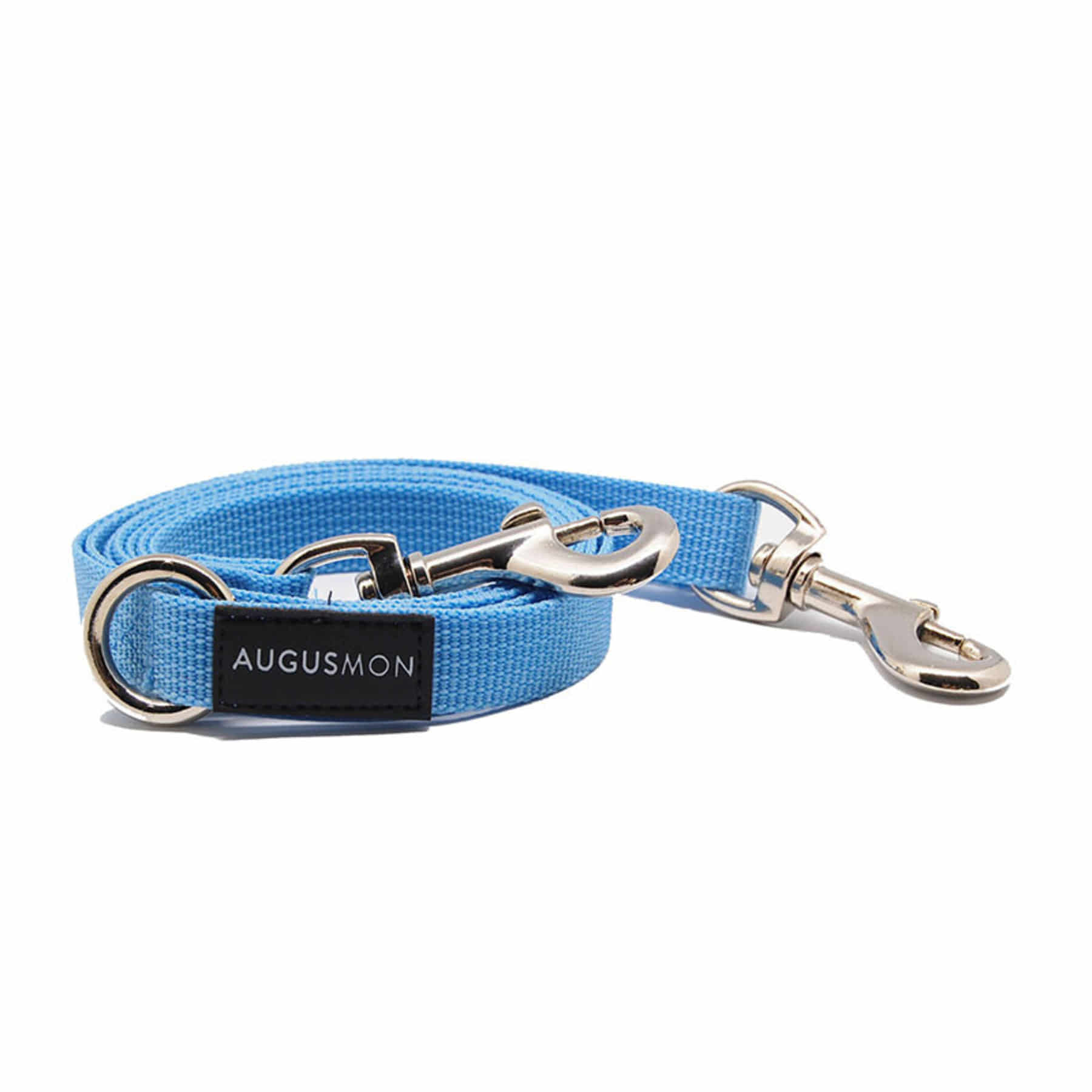 Augusmon - 天藍色Basic狗帶 (2M)♡寵物生活用品